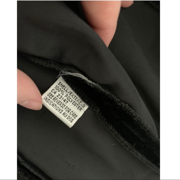 Vintage Talbots Petites Black Velvet Soft Blazer - Picture 8 of 8